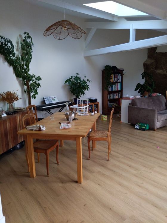 Salle à manger avant aménagement