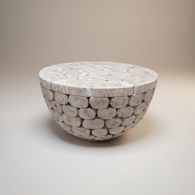 Table basse Hanoi en teck massif